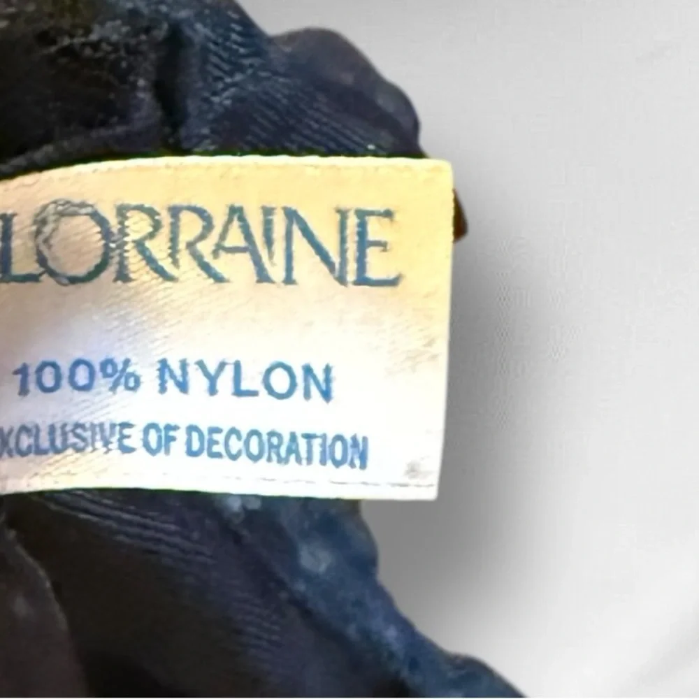 Vintage Lorraine‎ Black Full Slip